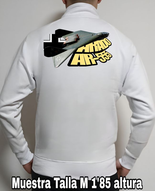 Sudadera cremallera Arado AR-555 nº 2