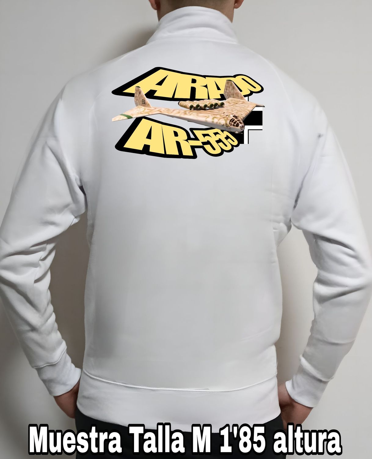 Sudadera cremallera Arado AR-555 nº 3