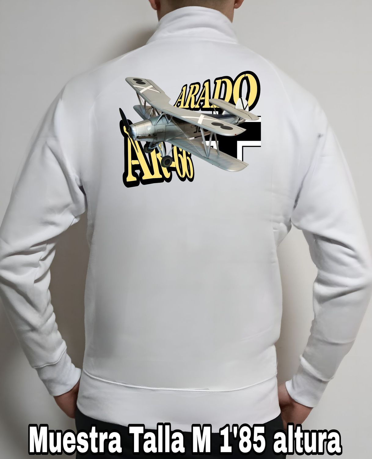 Sudadera cremallera Arado AR-66 nº 1