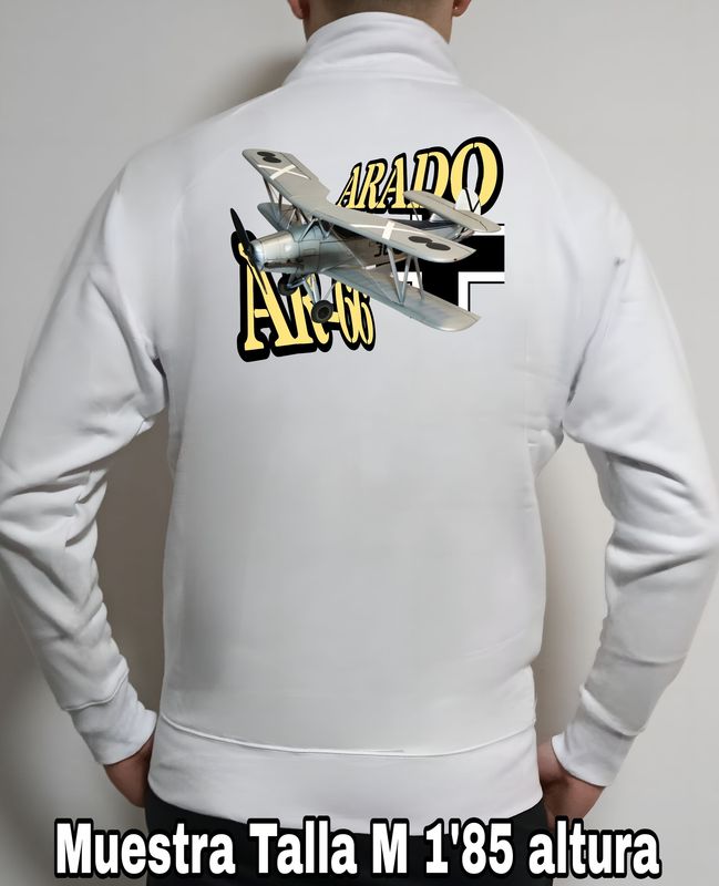 Sudadera cremallera Arado AR-66 nº 1 Sudadera cremallera Arado AR-66 nº 1