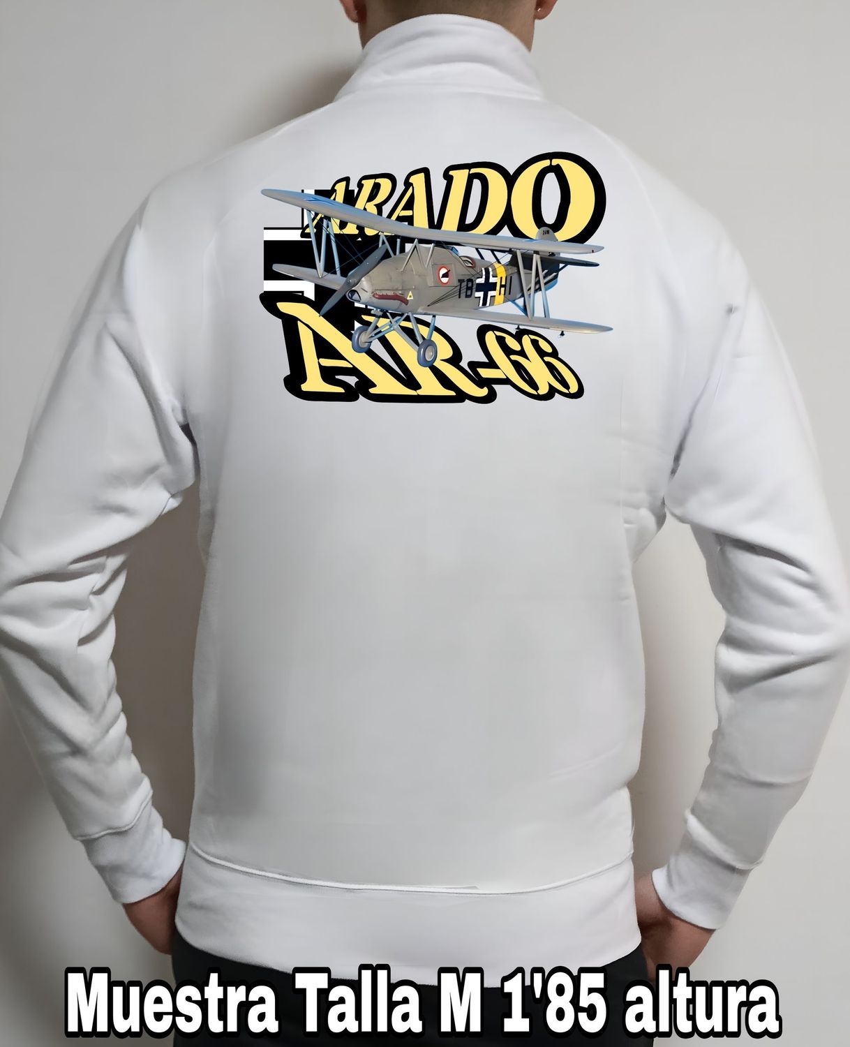 Sudadera cremallera Arado AR-66 nº 4