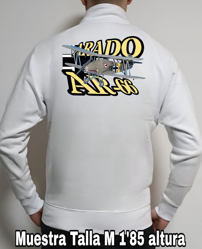 Sudadera cremallera Arado AR-66 nº 4 Sudadera cremallera Arado AR-66 nº 4