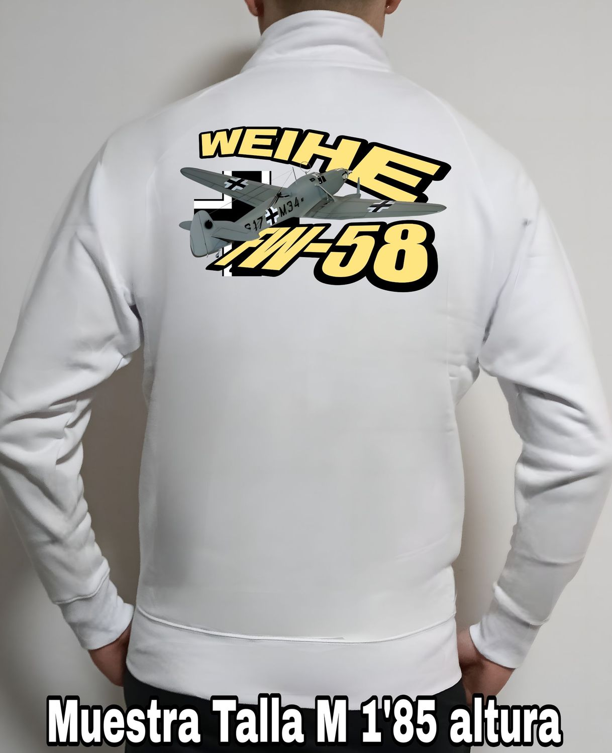 Sudadera cremallera Focke Wulf FW-58 nº 4