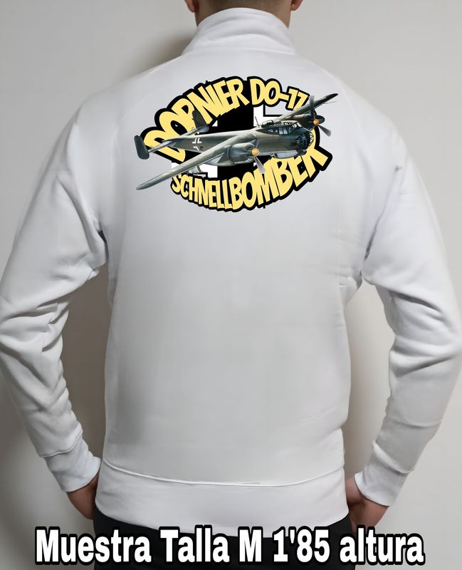 Sudadera cremallera Dornier Do-17 Schnellbomber nº 1 Sudadera cremallera Dornier Do-17 Schnellbomber nº 1