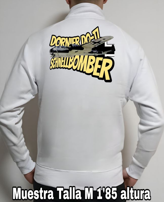 Sudadera cremallera Dornier Do-17 Schnellbomber nº 2 Sudadera cremallera Dornier Do-17 Schnellbomber nº 2