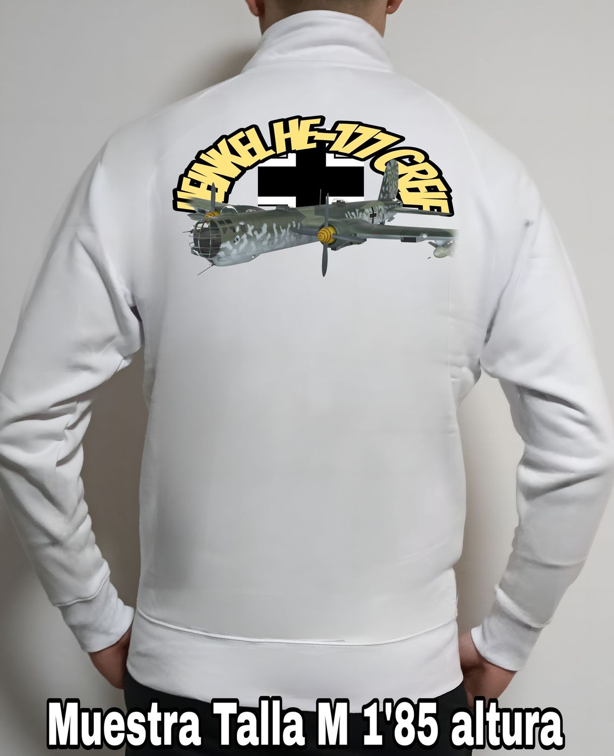 Sudadera cremallera Heinkel He-177 Greif nº 4