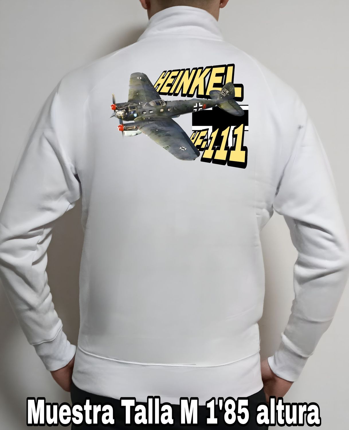 Sudadera cremallera Heinkel HE-111 nº 1
