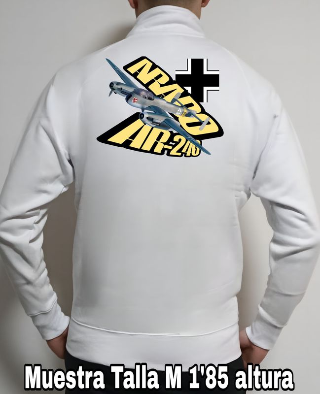 Sudadera cremallera Arado AR-240 nº 2 Sudadera cremallera Arado AR-240 nº 2
