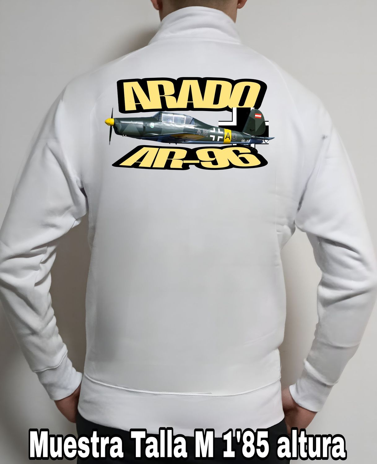 Sudadera cremallera Arado AR-96 nº 4