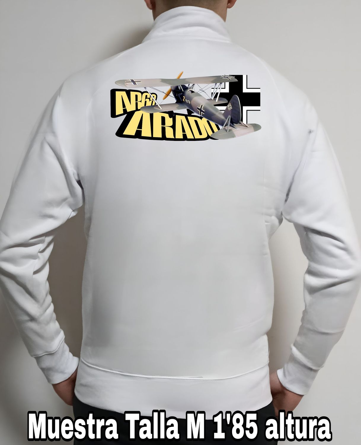 Sudadera cremallera Arado AR-68 nº 2