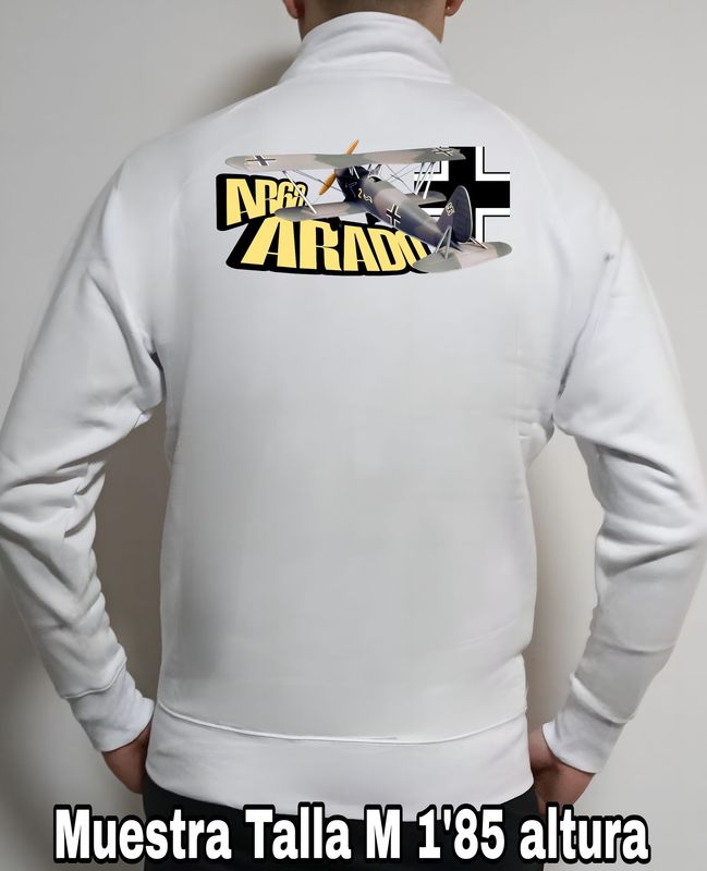 Sudadera cremallera Arado AR-68 nº 2