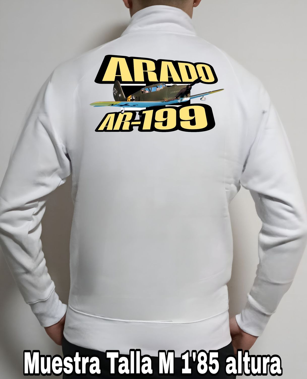 Sudadera cremallera Arado AR-199 nº 4