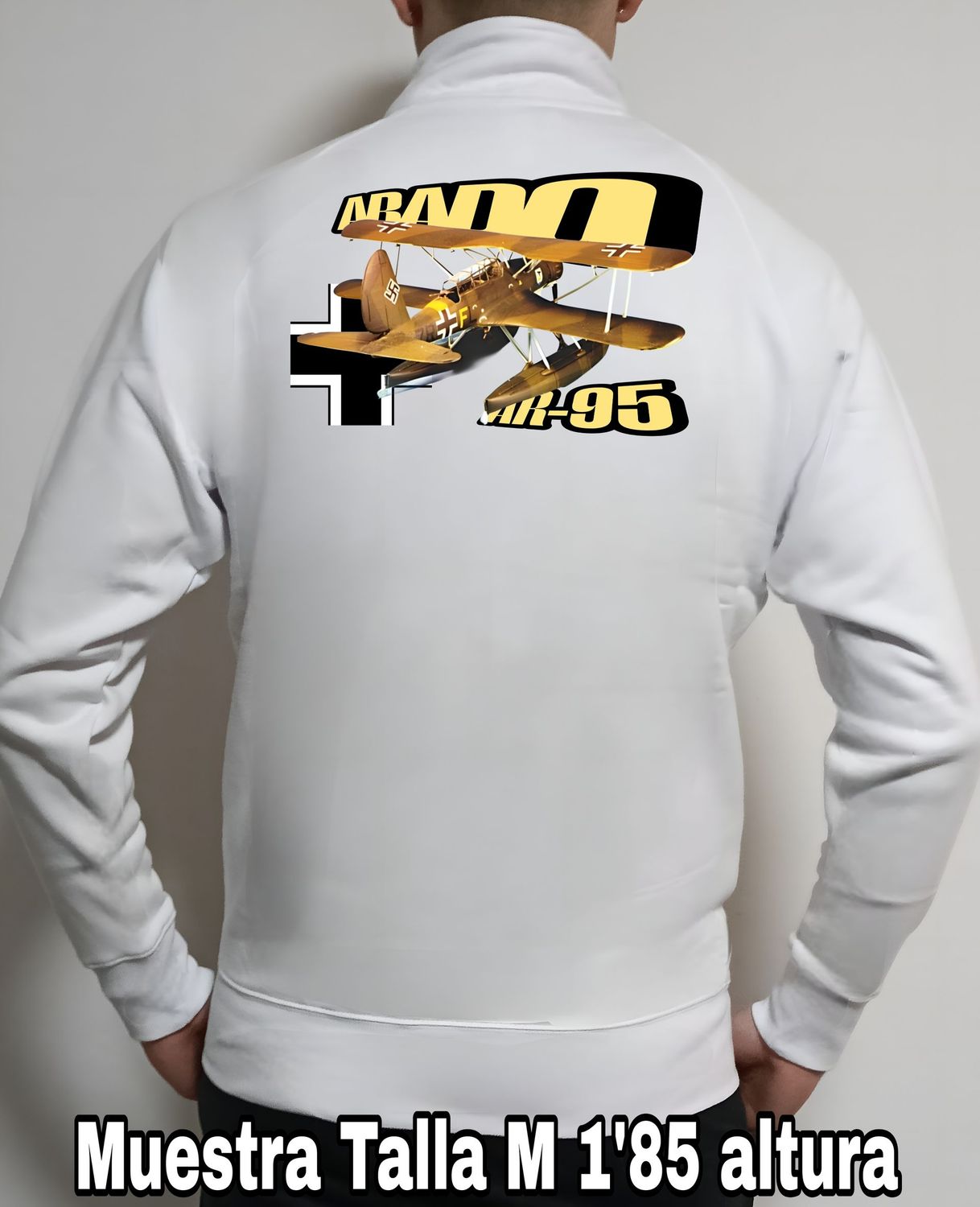 Sudadera cremallera Arado AR-95 nº 3