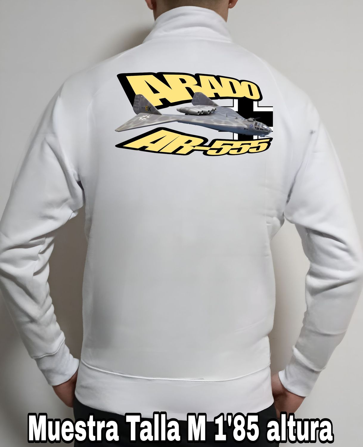 Sudadera cremallera Arado AR-555 nº 4