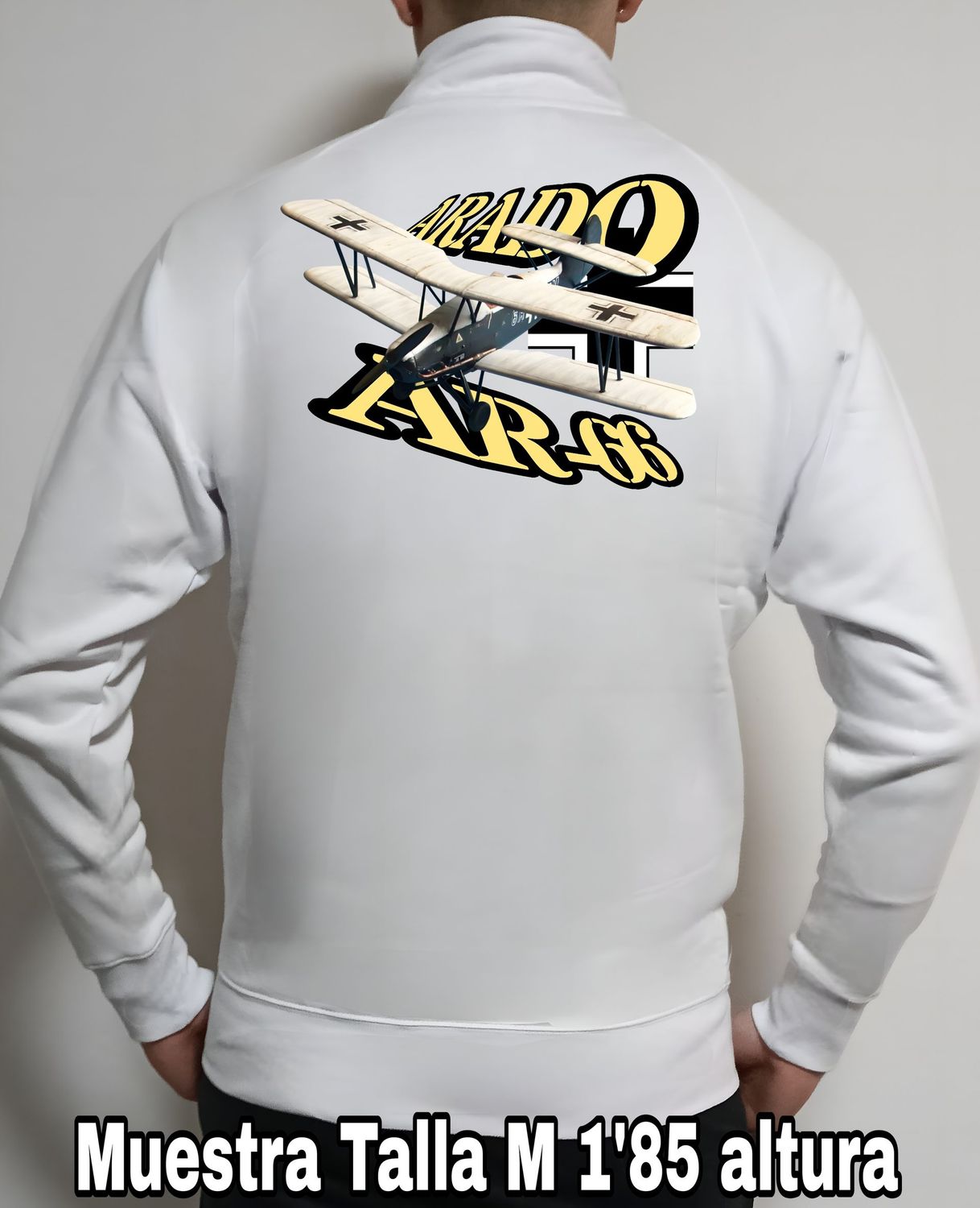 Sudadera cremallera Arado AR-66 nº 2