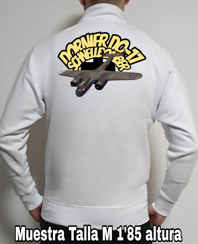Sudadera cremallera Dornier Do-17 Schnellbomber nº 3 Sudadera cremallera Dornier Do-17 Schnellbomber nº 3