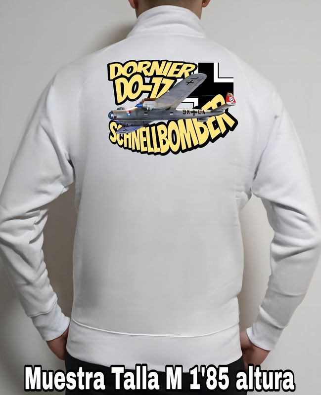 Sudadera cremallera Dornier Do-17 Schnellbomber nº 4 Sudadera cremallera Dornier Do-17 Schnellbomber nº 4