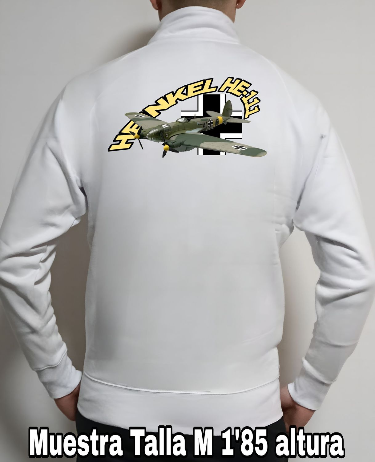 Sudadera cremallera Heinkel HE-111 nº 3