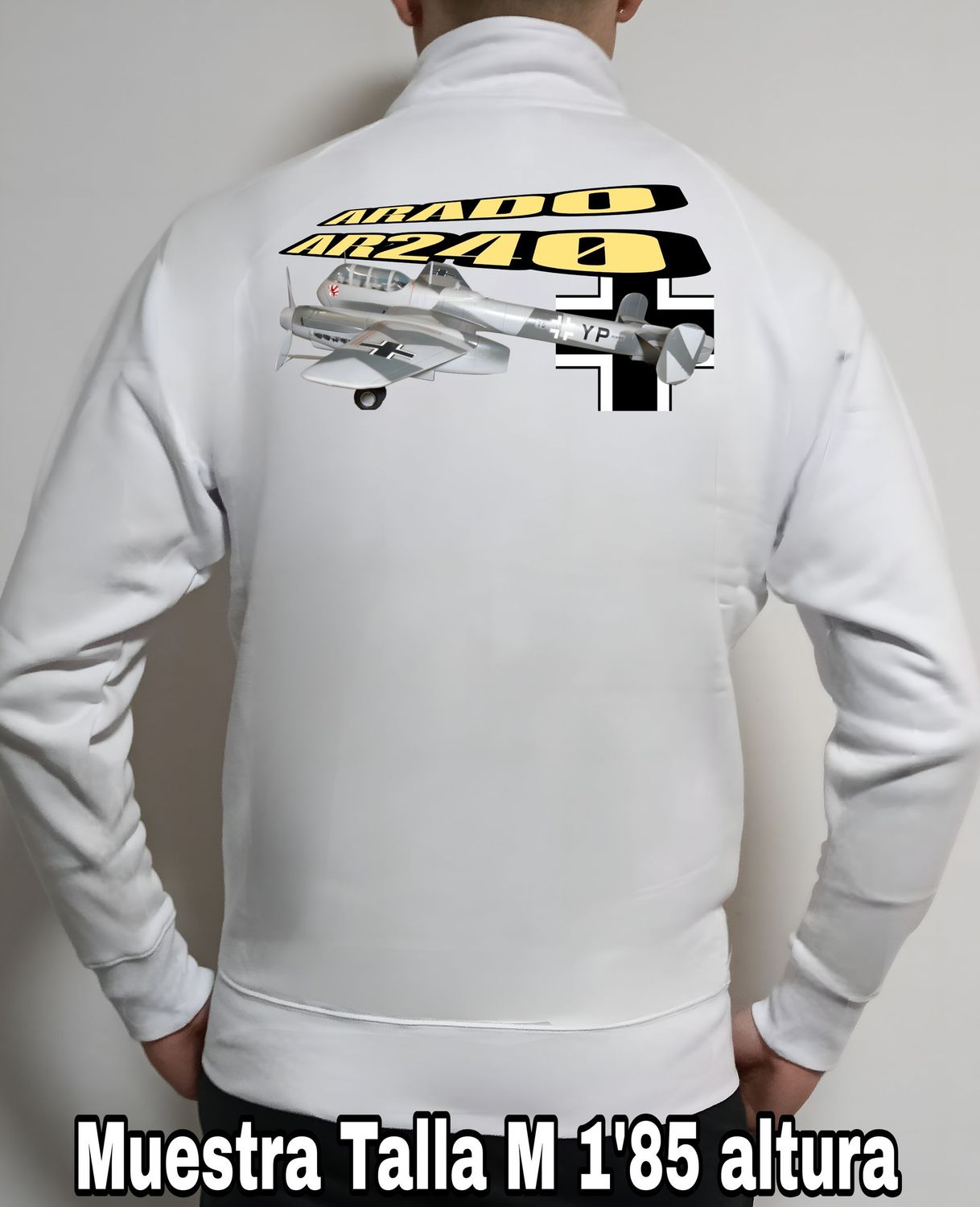 Sudadera cremallera Arado AR-240 nº 3