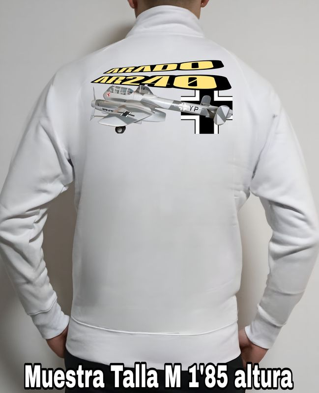Sudadera cremallera Arado AR-240 nº 3 Sudadera cremallera Arado AR-240 nº 3