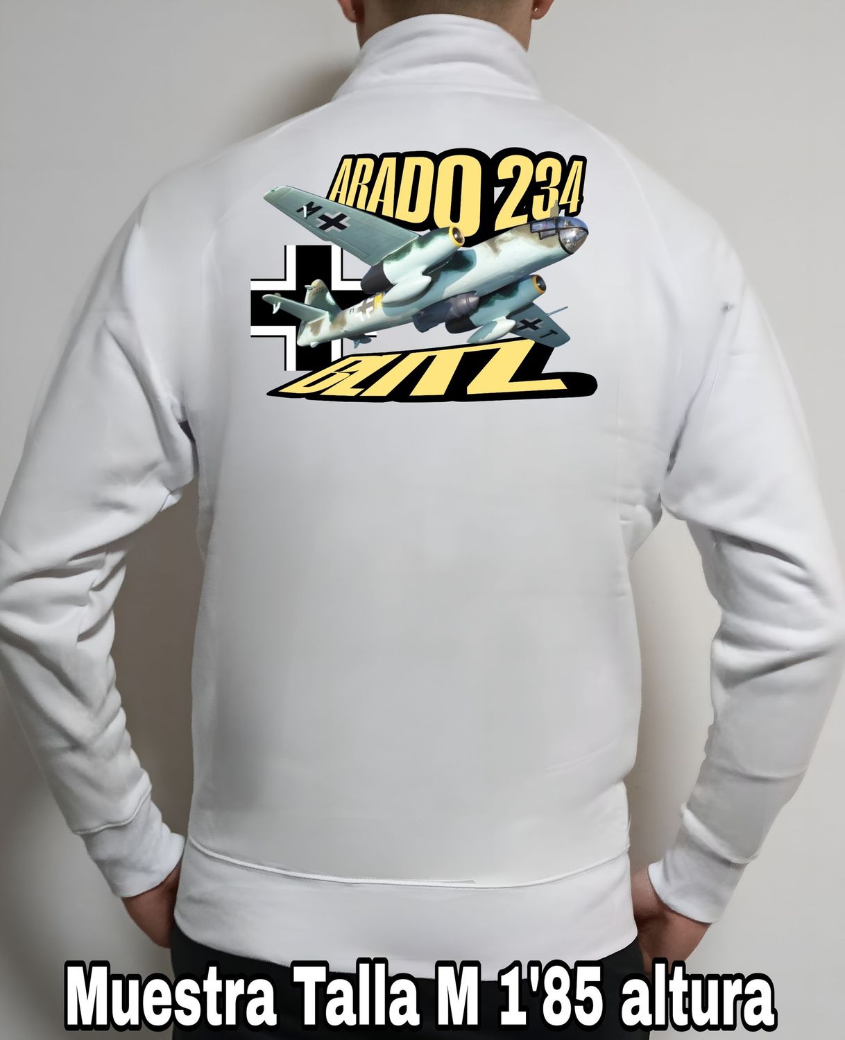 Sudadera cremallera Arado AR-234 Blitz nº 4