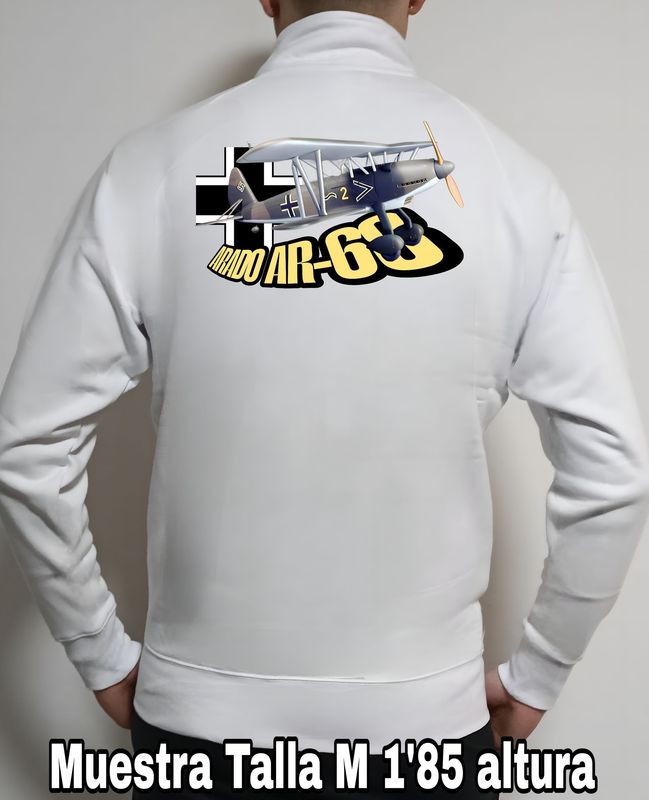 Sudadera cremallera Arado AR-68 nº 1