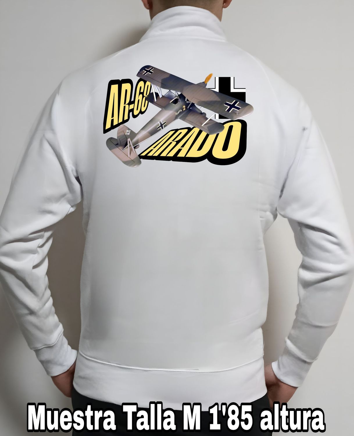 Sudadera cremallera Arado AR-68 nº 3