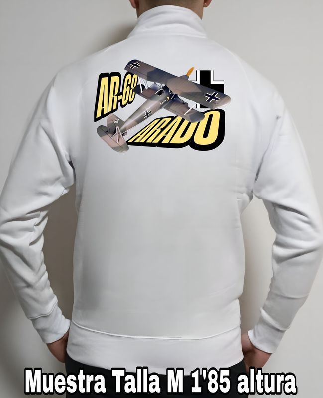 Sudadera cremallera Arado AR-68 nº 3