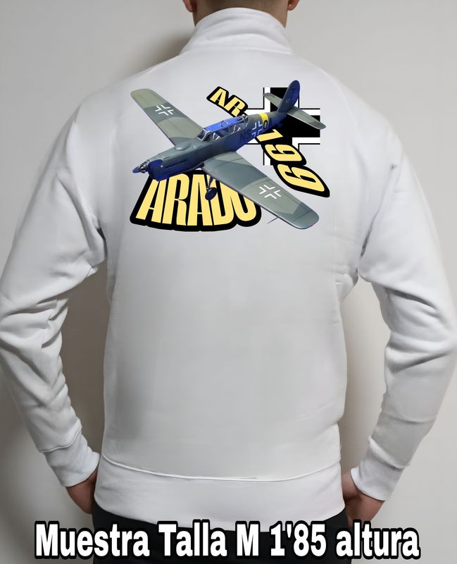 Sudadera cremallera Arado AR-199 nº 2 Sudadera cremallera Arado AR-199 nº 2
