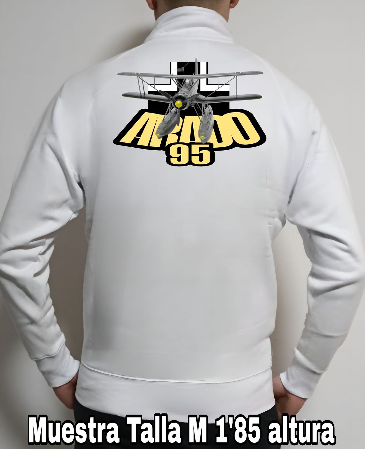 Sudadera cremallera Arado AR-95 nº 2