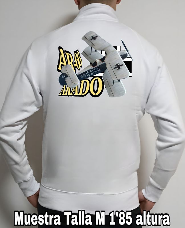 Sudadera cremallera Arado AR-66 nº 3 Sudadera cremallera Arado AR-66 nº 3