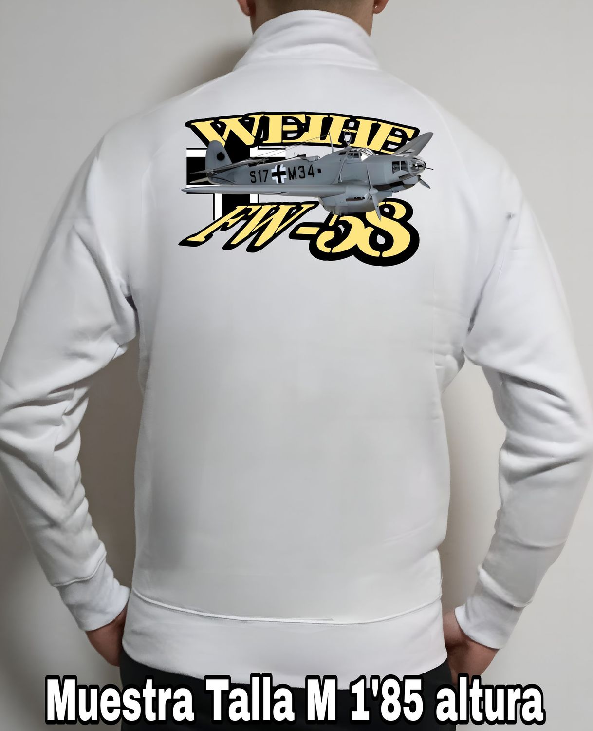 Sudadera cremallera Focke Wulf FW-58 nº 2