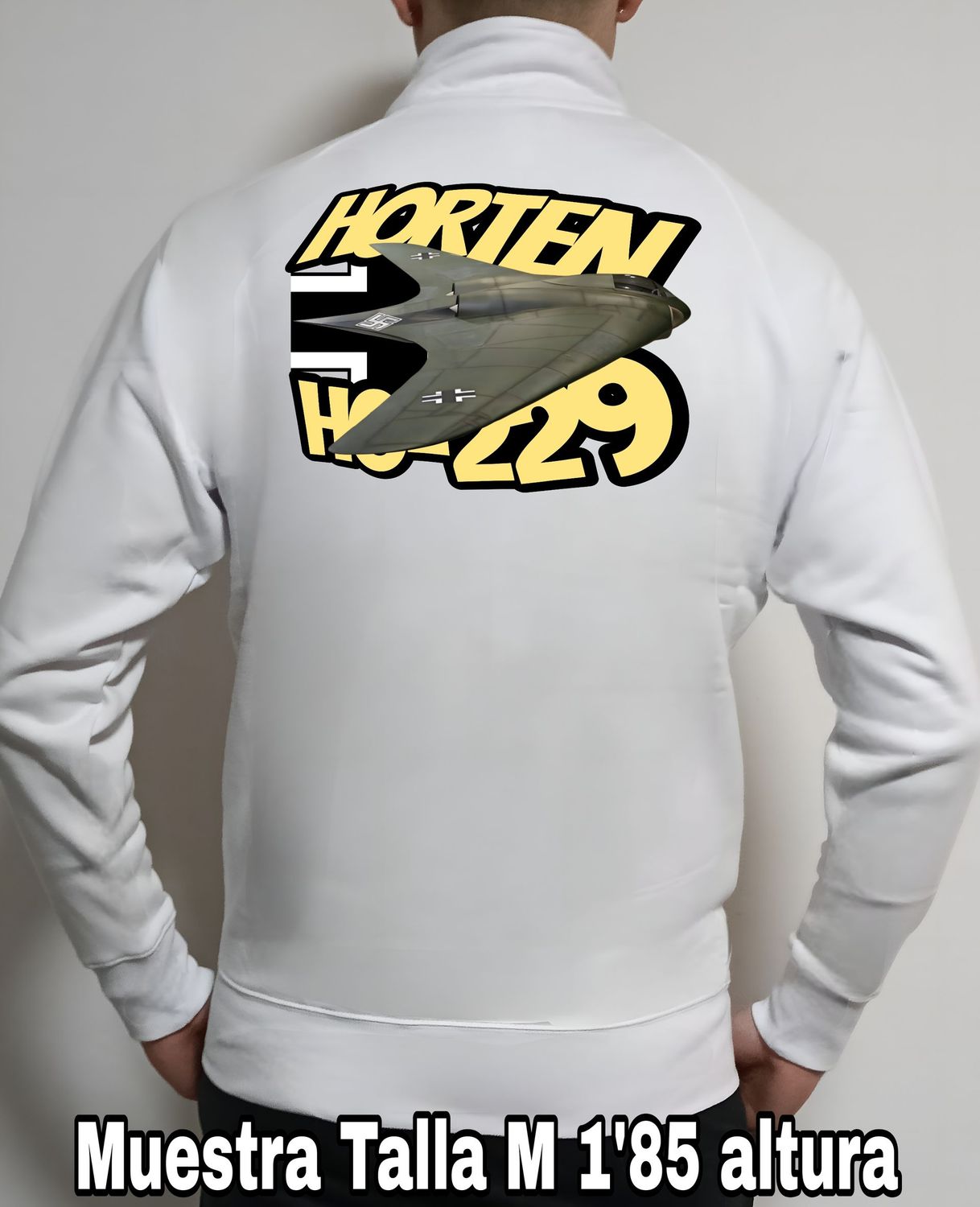 Sudadera cremallera Horten Ho-229 nº 4