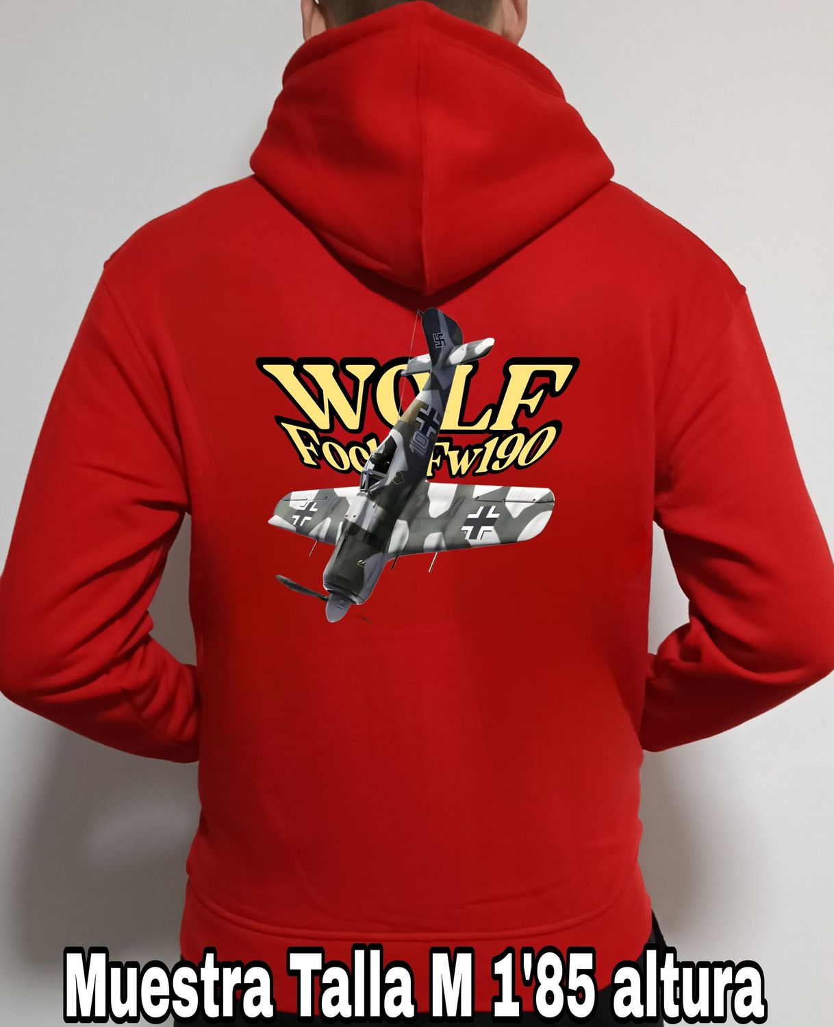 Sudadera capucha y cremallera Focke Wulf FW190A  nº 4