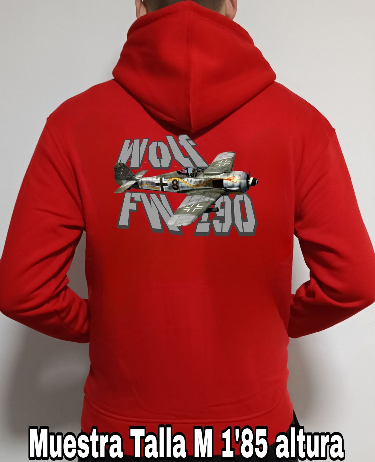 Sudadera capucha y cremallera Focke Wulf FW190A  nº 2