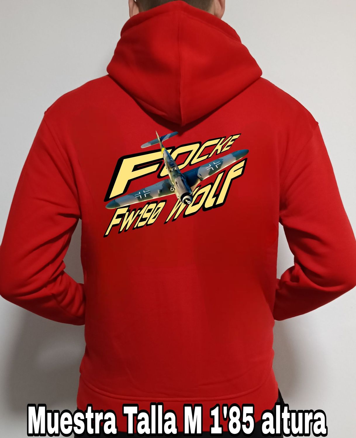 Sudadera capucha y cremallera Focke Wulf FW190A  nº 3