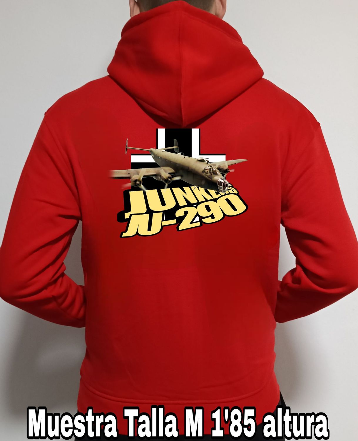 Sudadera capucha y cremallera Junkers JU-290  nº 1