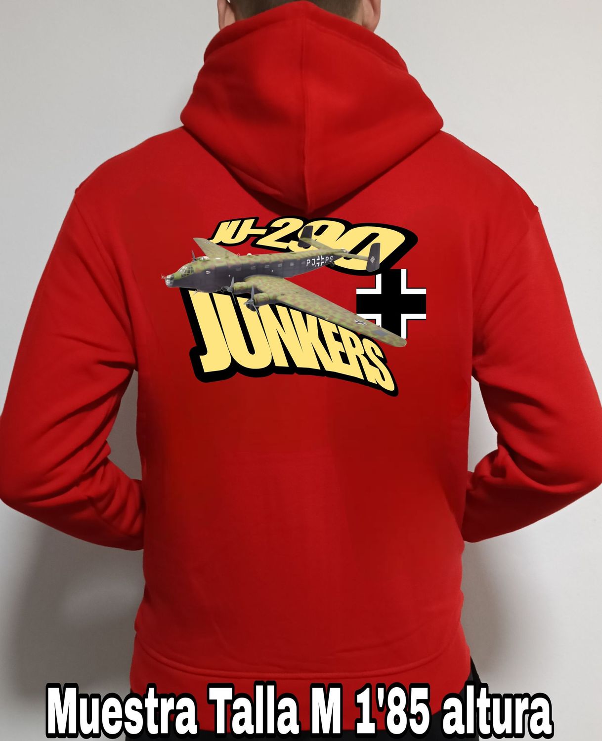 Sudadera capucha y cremallera Junkers JU-290  nº 3