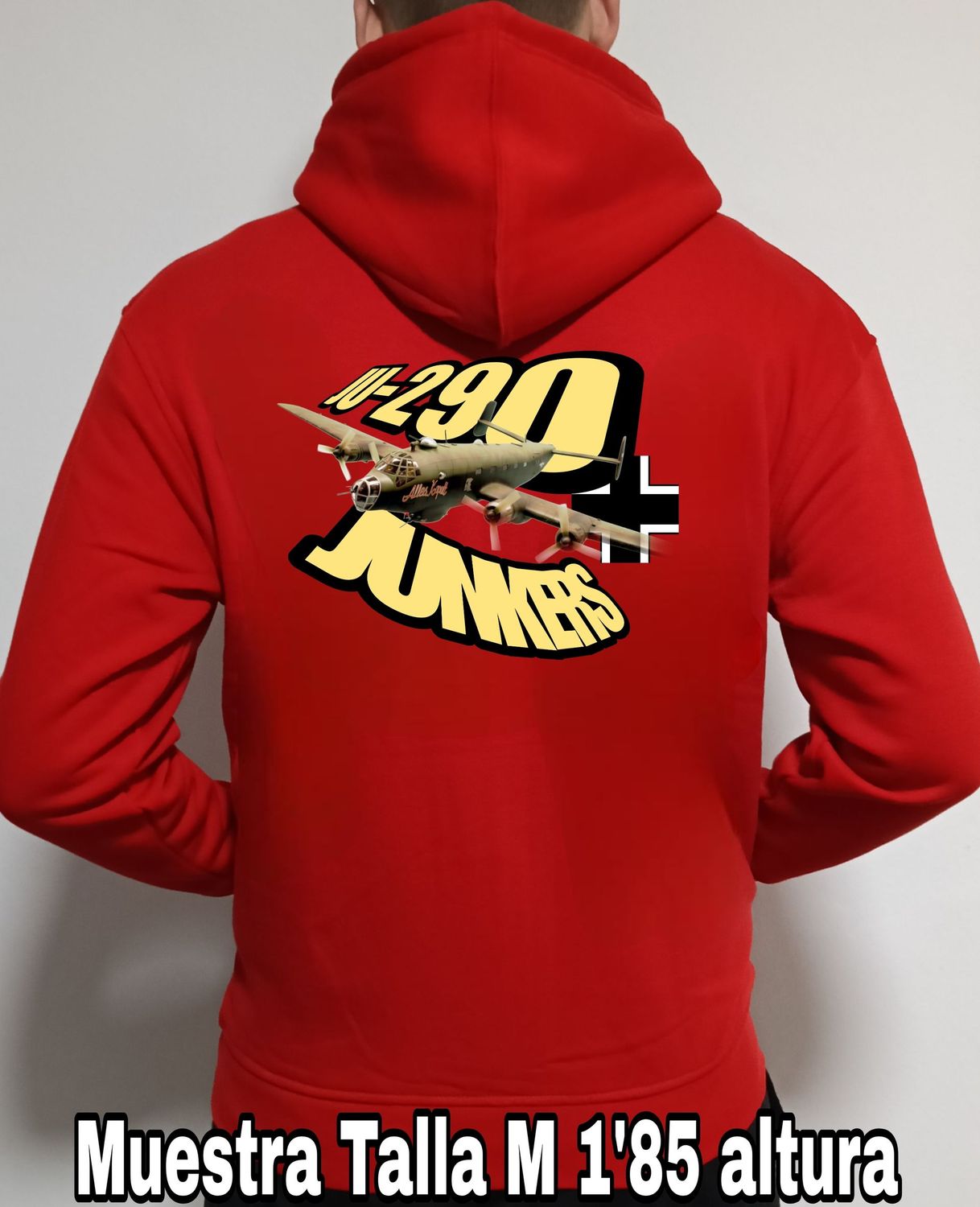 Sudadera capucha y cremallera Junkers JU-290  nº 4