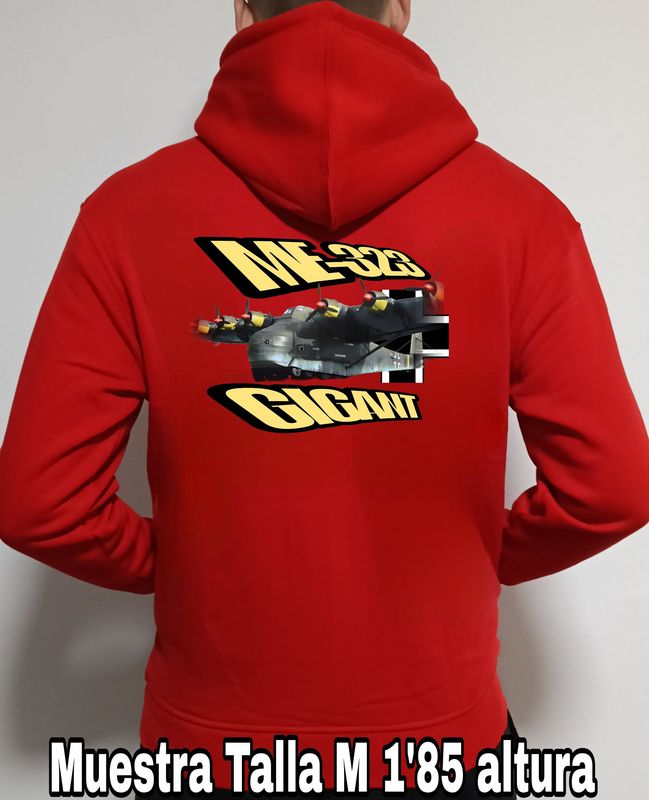 Sudadera capucha y cremallera Messerschitt ME-323 nº 2
