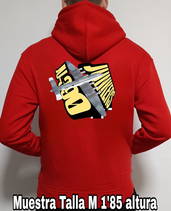 Sudadera capucha y cremallera Junkers JU-390 n° 1