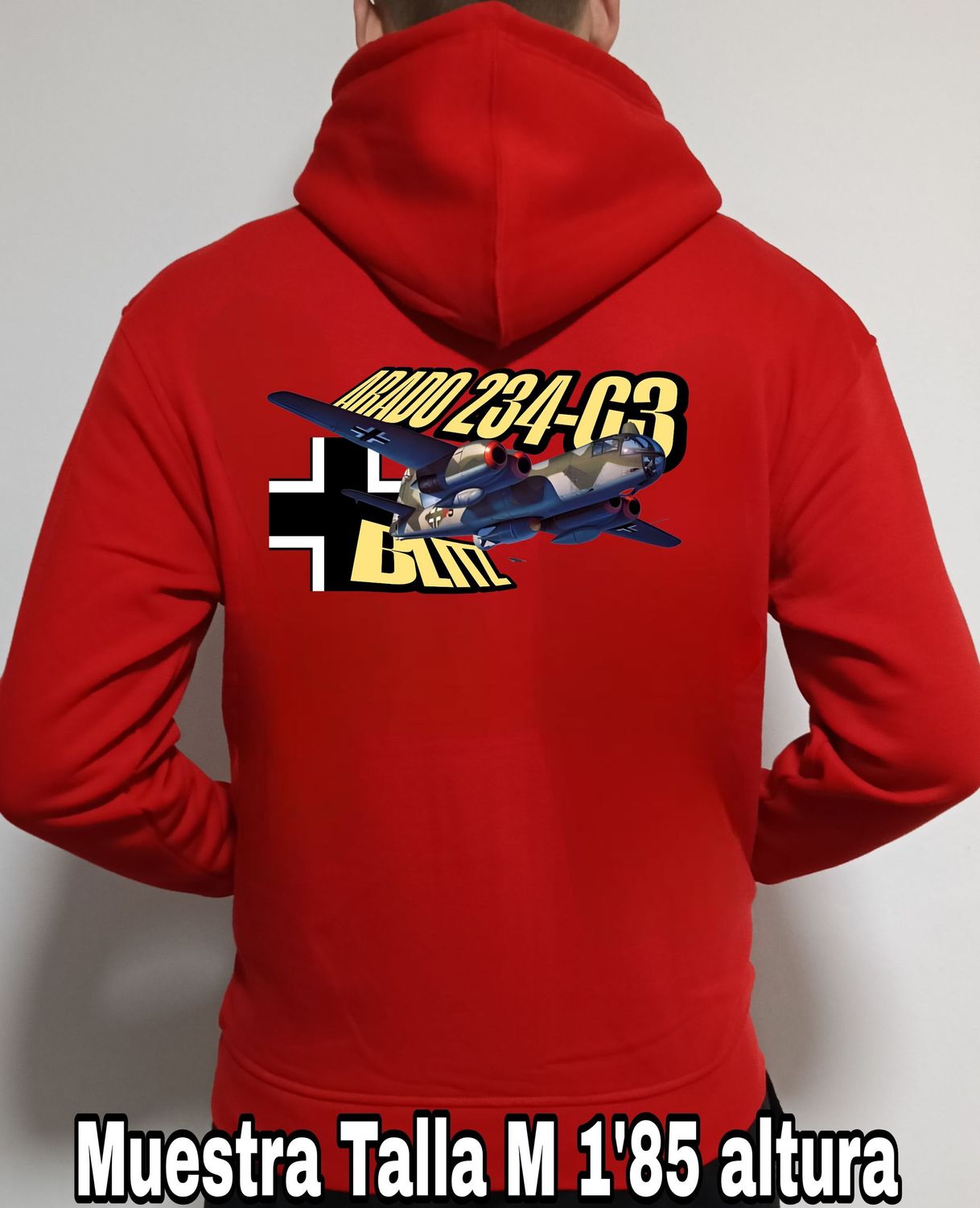 Sudadera capucha y cremallera Arado  AR-234 Blitz n° 2