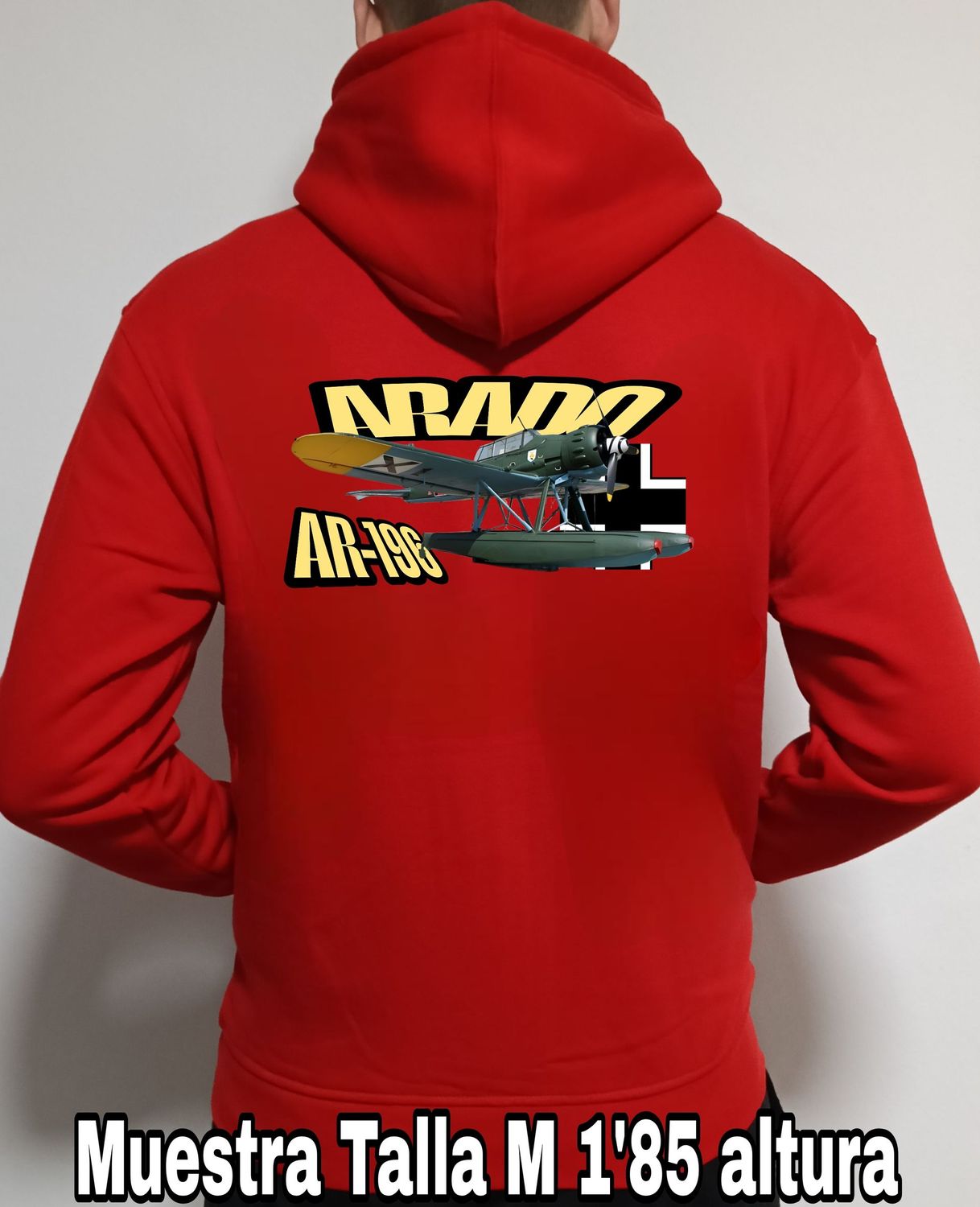 Sudadera capucha y cremallera Arado AR-96 n° 4 Sudadera capucha y cremallera Arado AR-96 n° 4