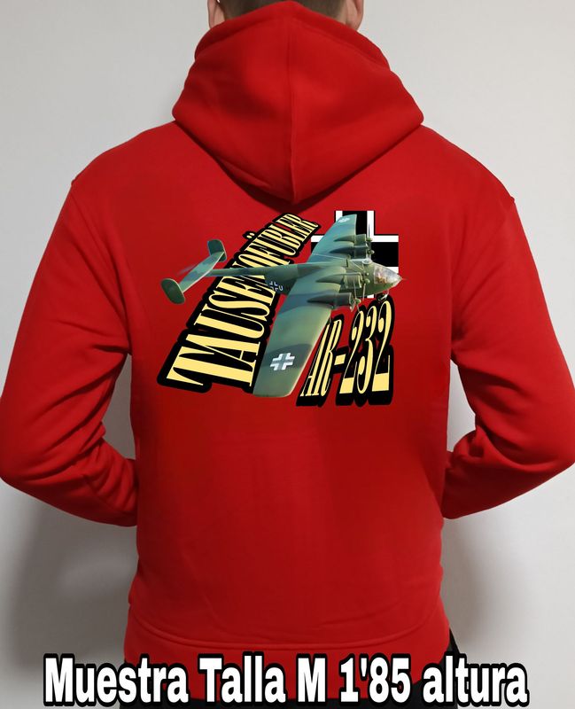 Sudadera capucha y cremallera Arado AR-232 Tausenofübler n° 1 Sudadera capucha y cremallera Arado AR-232 Tausenofübler n° 1