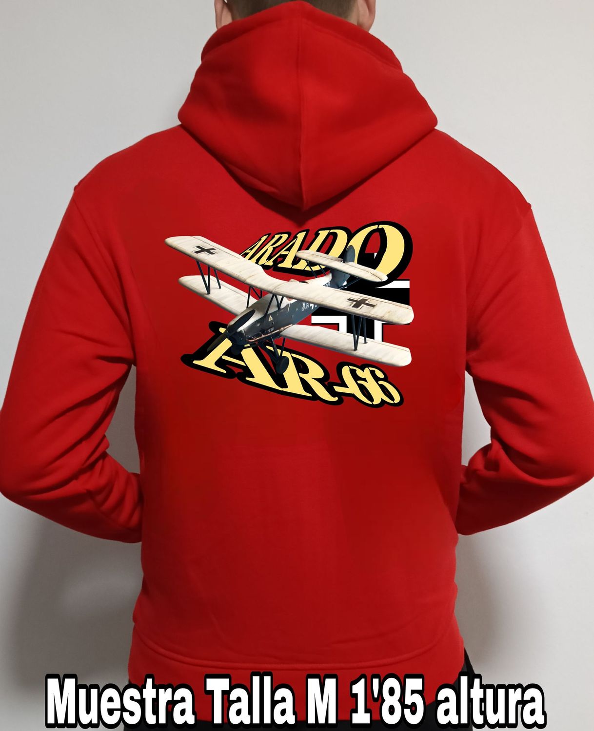 Sudadera capucha y cremallera Arado AR-66 n° 2 Sudadera capucha y cremallera Arado AR-66 n° 2
