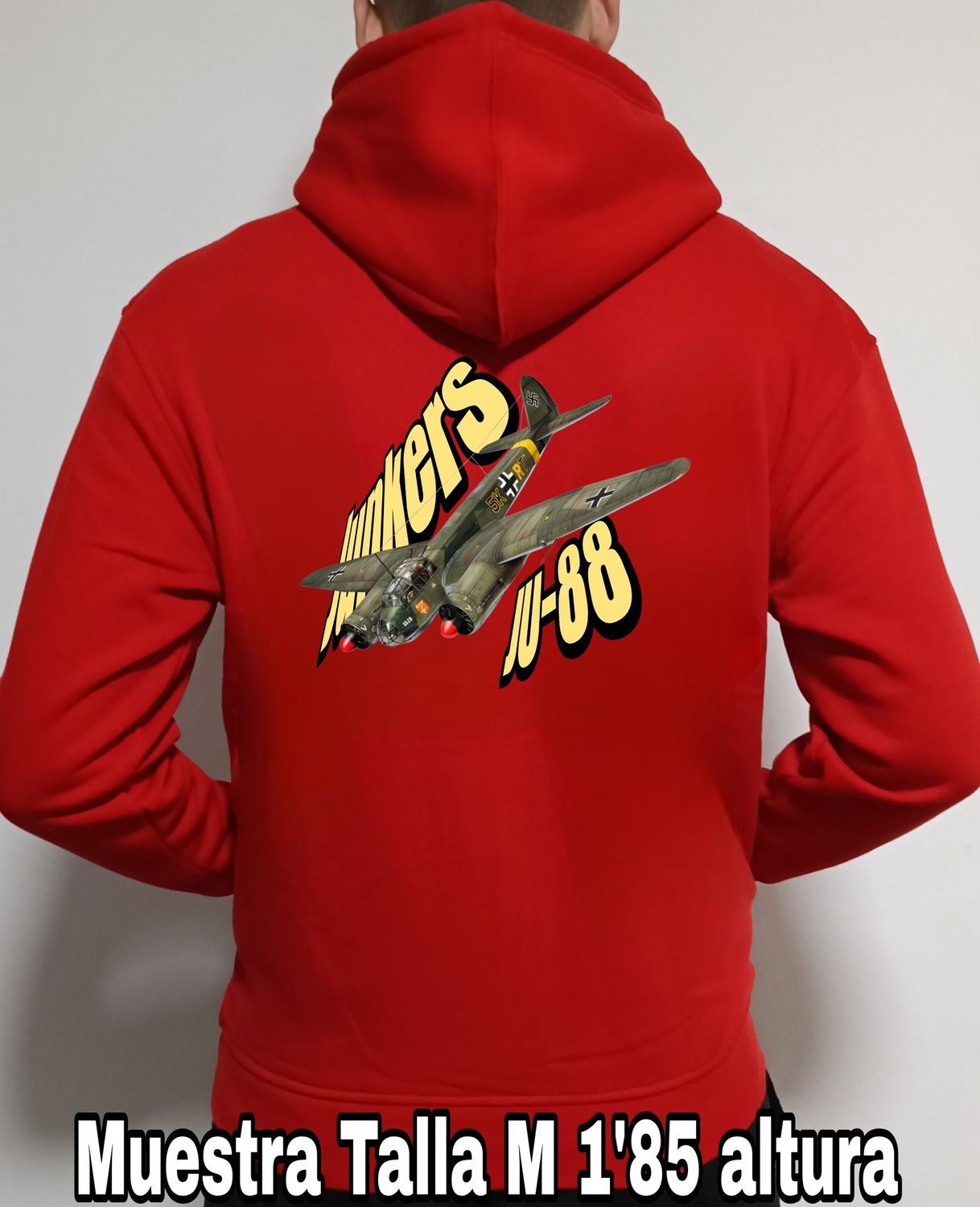 Sudadera capucha y cremallera Junkers JU-88  nº 3