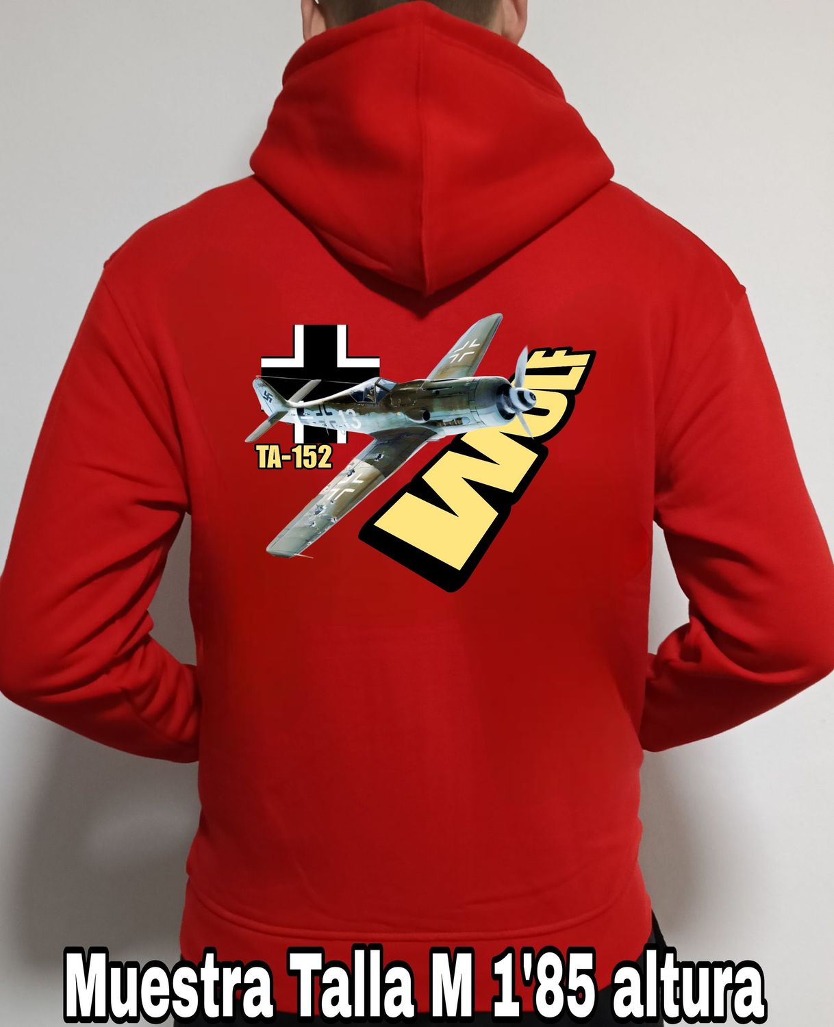 Sudadera capucha y cremallera Focke Wulf TA-152  nº 4