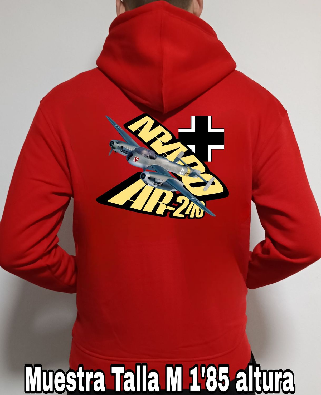 Sudadera capucha y cremallera Arado  AR-240 n° 2