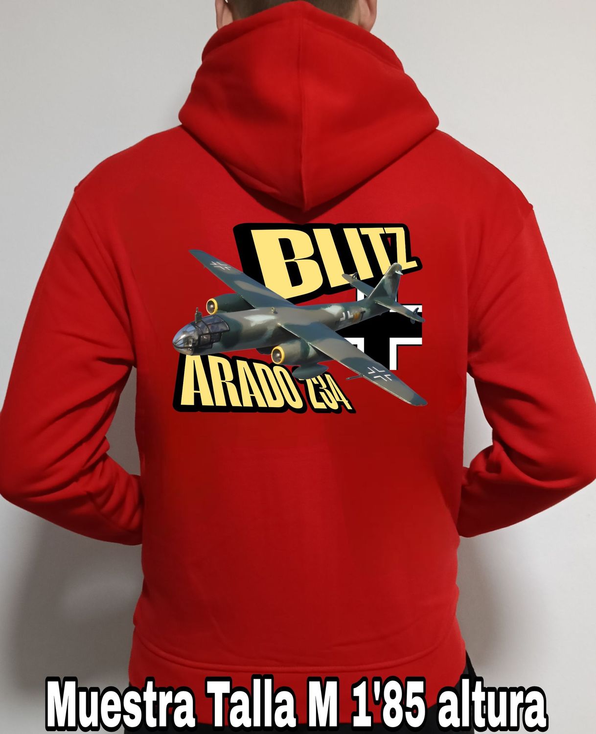 Sudadera capucha y cremallera Arado  AR-234 Blitz n° 1