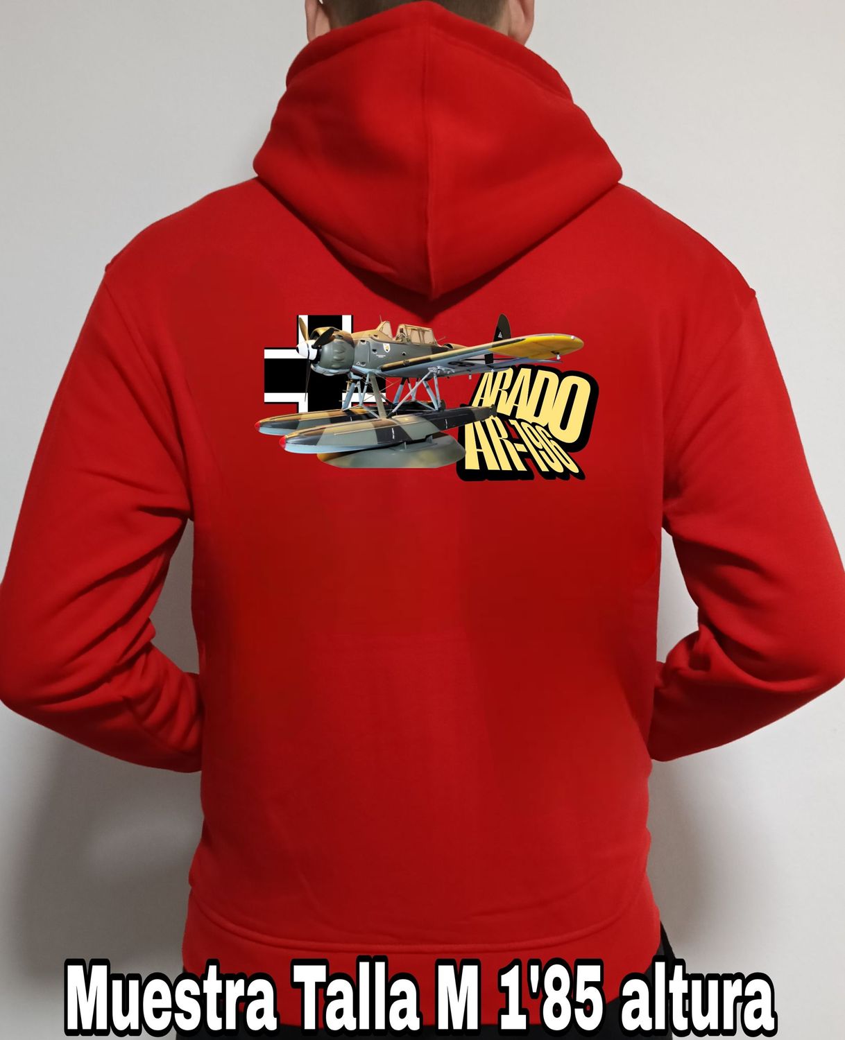 Sudadera capucha y cremallera Arado AR-96 n° 1 Sudadera capucha y cremallera Arado AR-96 n° 1